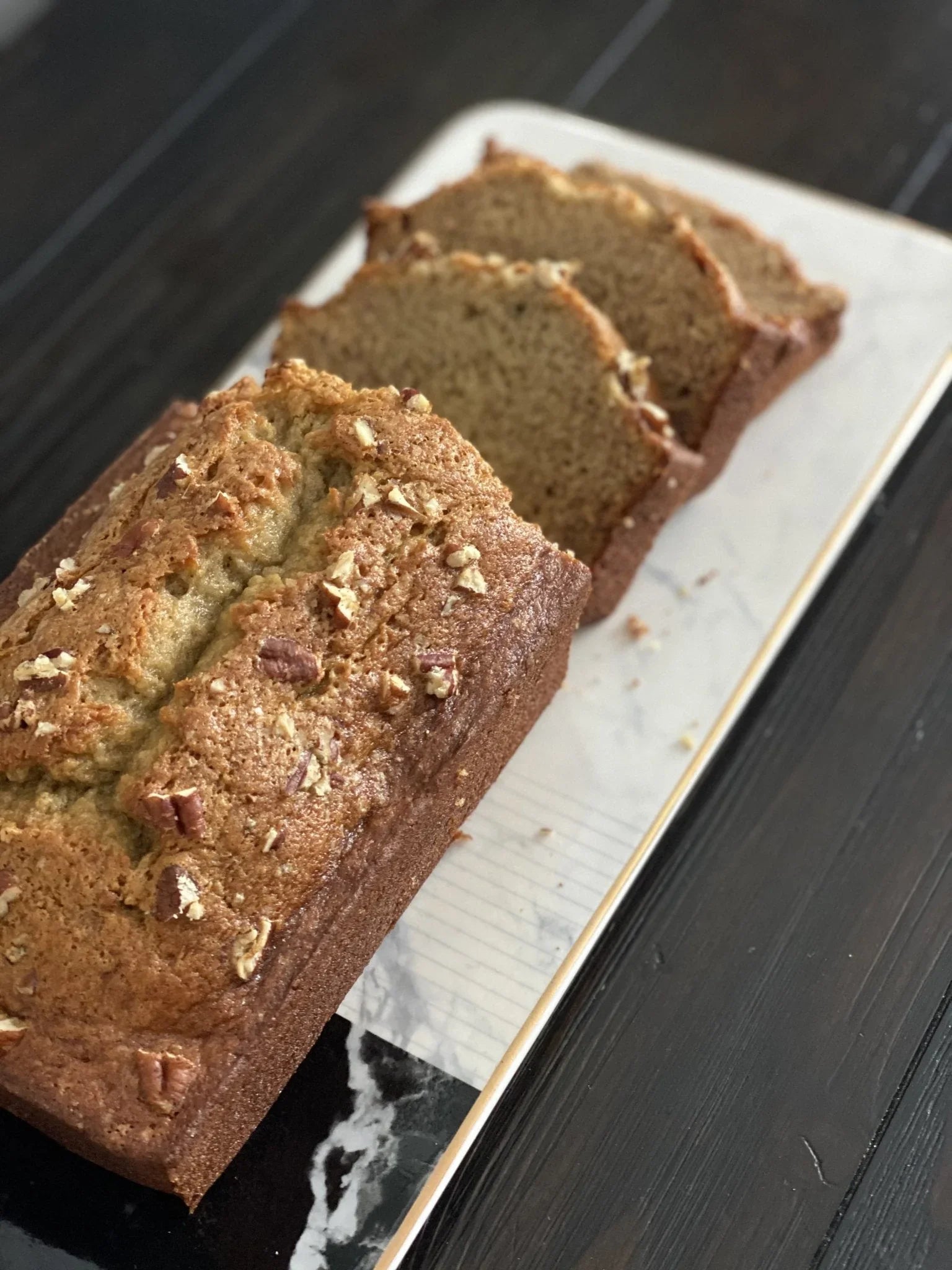 Giulia Marble Platter Tea + Linen