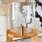 Glass Drink Dispenser with Stand - House Of Avana