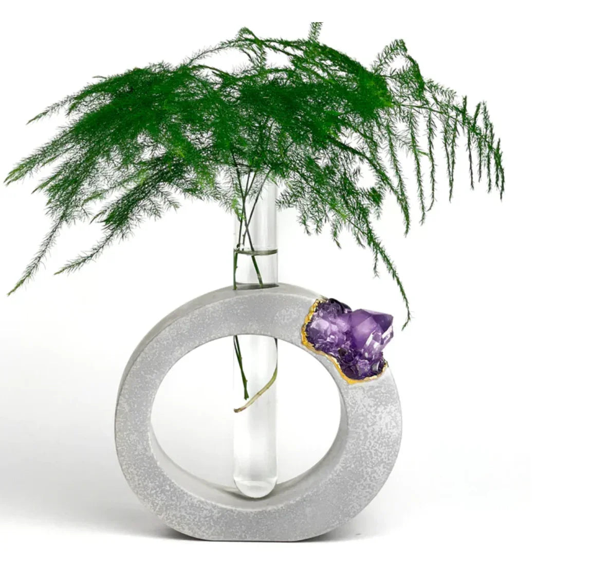 Clear glass tube replacement for minimalist floral arrangements and artisanal vases.