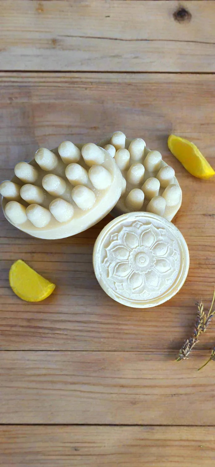 Goats Milk Herbal Shampoo Bars with marshmallow root