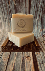 Goats milk soap "unscented"