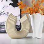 Bechive Wave Abstract Statues Shelf Decor, Resin Gold Modern Art Sculpture Decoration, Home Decor... - House Of Avana