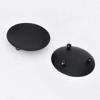 Gold and Black Metal Plated Candle Holder for Home Decor - House of Avana