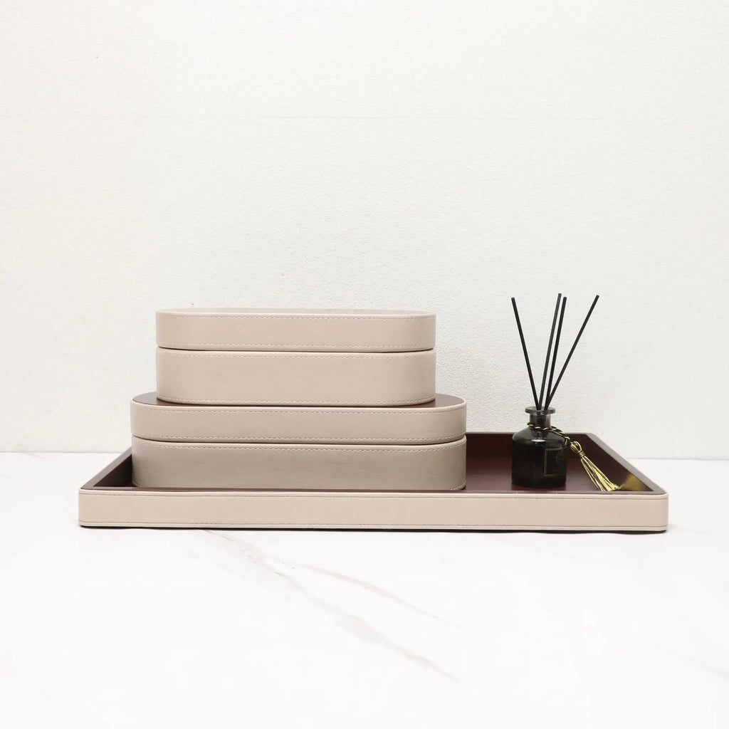 Retro Figure Ornament - Simple Metal Frame Gold, angled view - House Of Avana