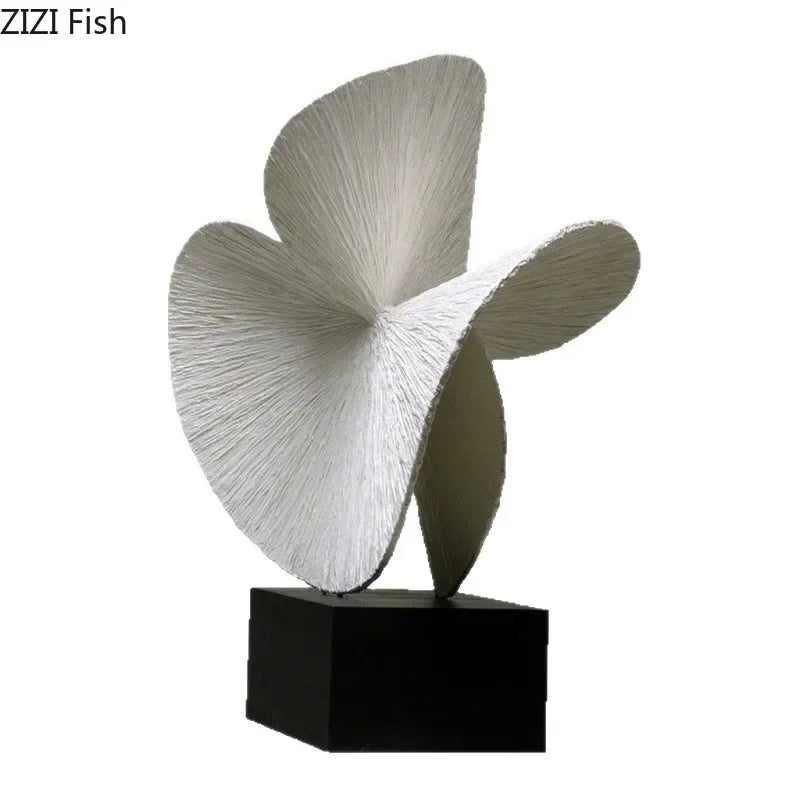 Geometric Art Sculpture - Gold Miniature Desktop Statue, lifestyle image - House Of Avana