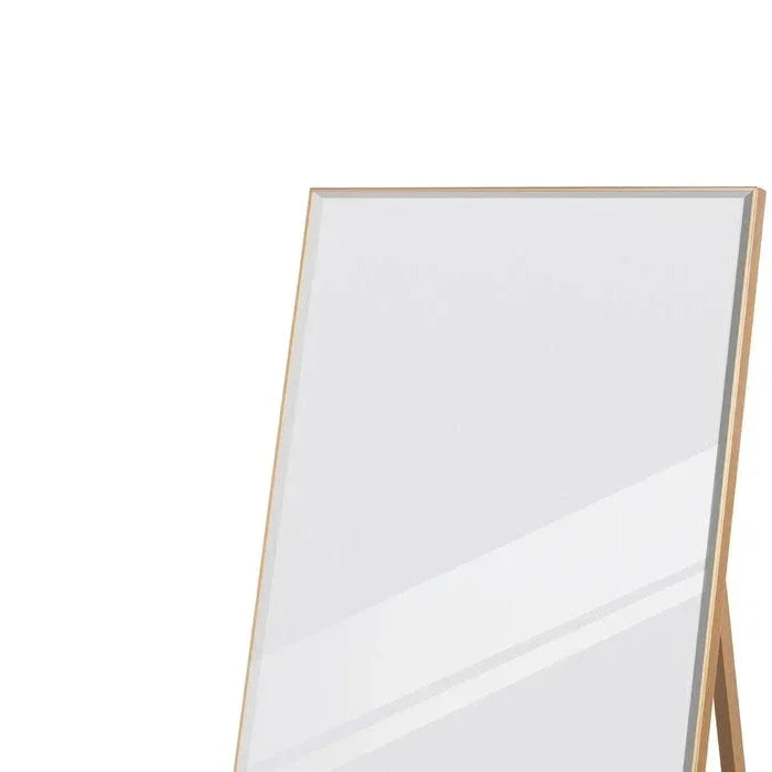 Gold Large Full Length Leaning Wall or Hanging Mirror