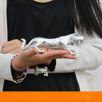 Tiger Ornament - Majestic Gold Detailed, lifestyle image - House Of Avana