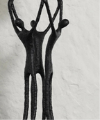 Golden Ball Weightlifter Statue - House of Avana