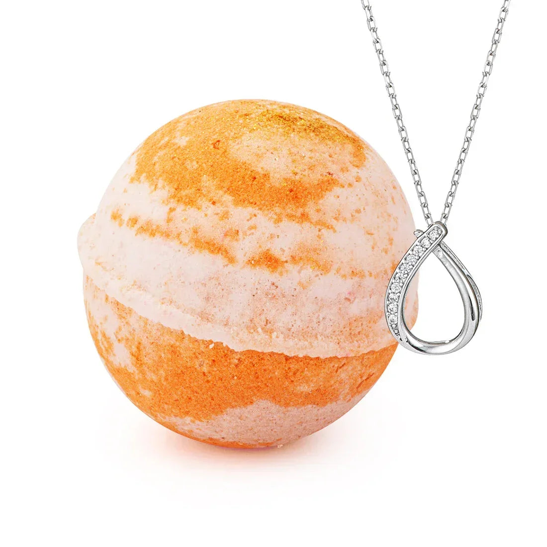 Golden Hour Jewelry Bath Bomb JewelScent