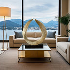 Elegant 'wings of Dreams' Resin Sculpture - Luxury Golden Wing Design for Home & Office Decor | Perfect... - House Of Avana