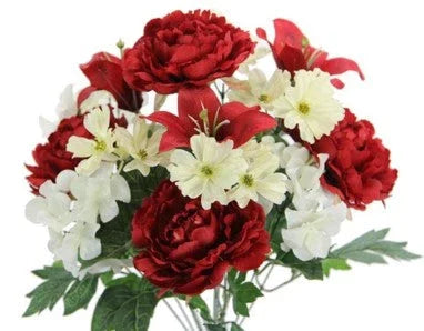 GPB8426 Peony/Hydrangea/Lily Bush X 14 - R Leggs Manufacturing