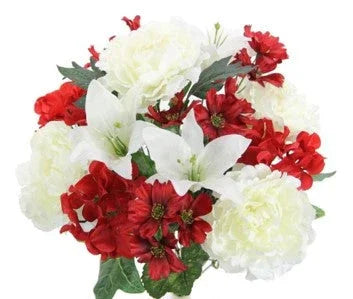 GPB8426 Peony/Hydrangea/Lily Bush X 14 - R Leggs Manufacturing