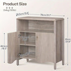 Gray, Console Table with Storage And Adjustable Shelves, Farmhouse Console Table with Storage, Sofa Table Behind The Sofa, Suitable for Entryway, Foyer, Hallway House Of Avana