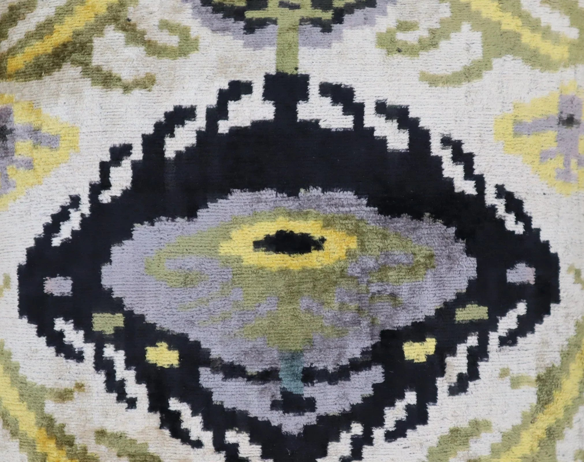 Canvello Handmade Gray Ivory Gold Velvet Throw Pillows - 20x20, product packaging - House Of Avana