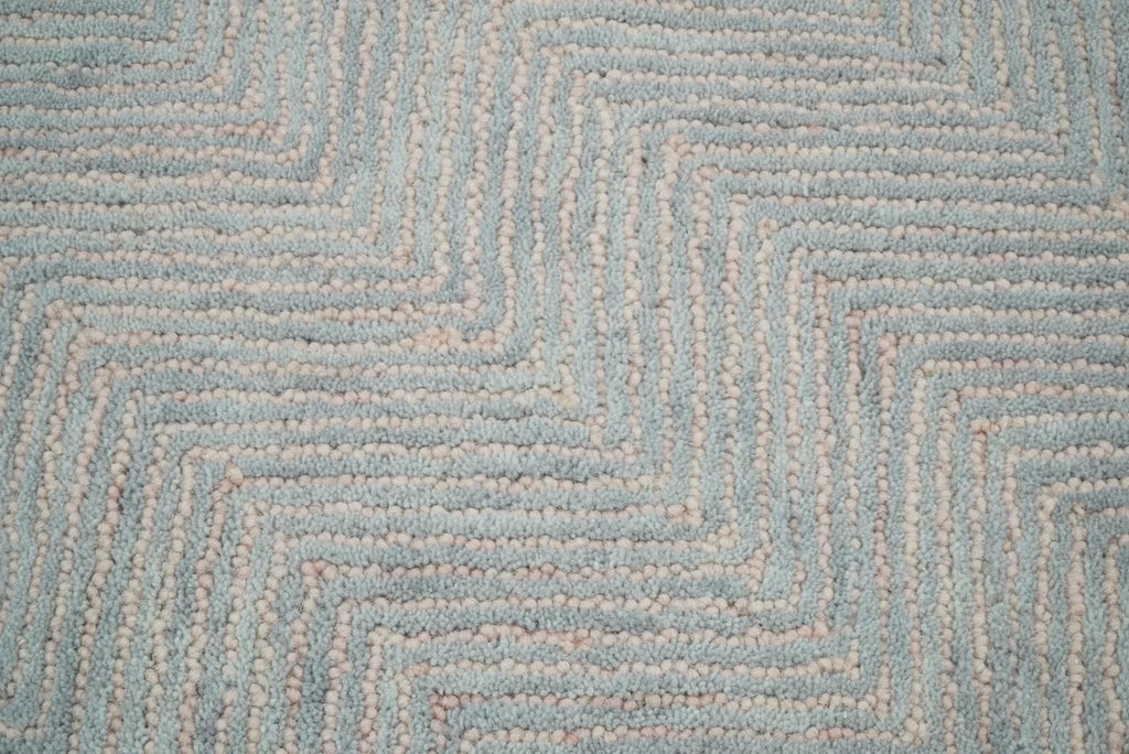 Gray Modern Style Hand Tufted Wool Area Rug