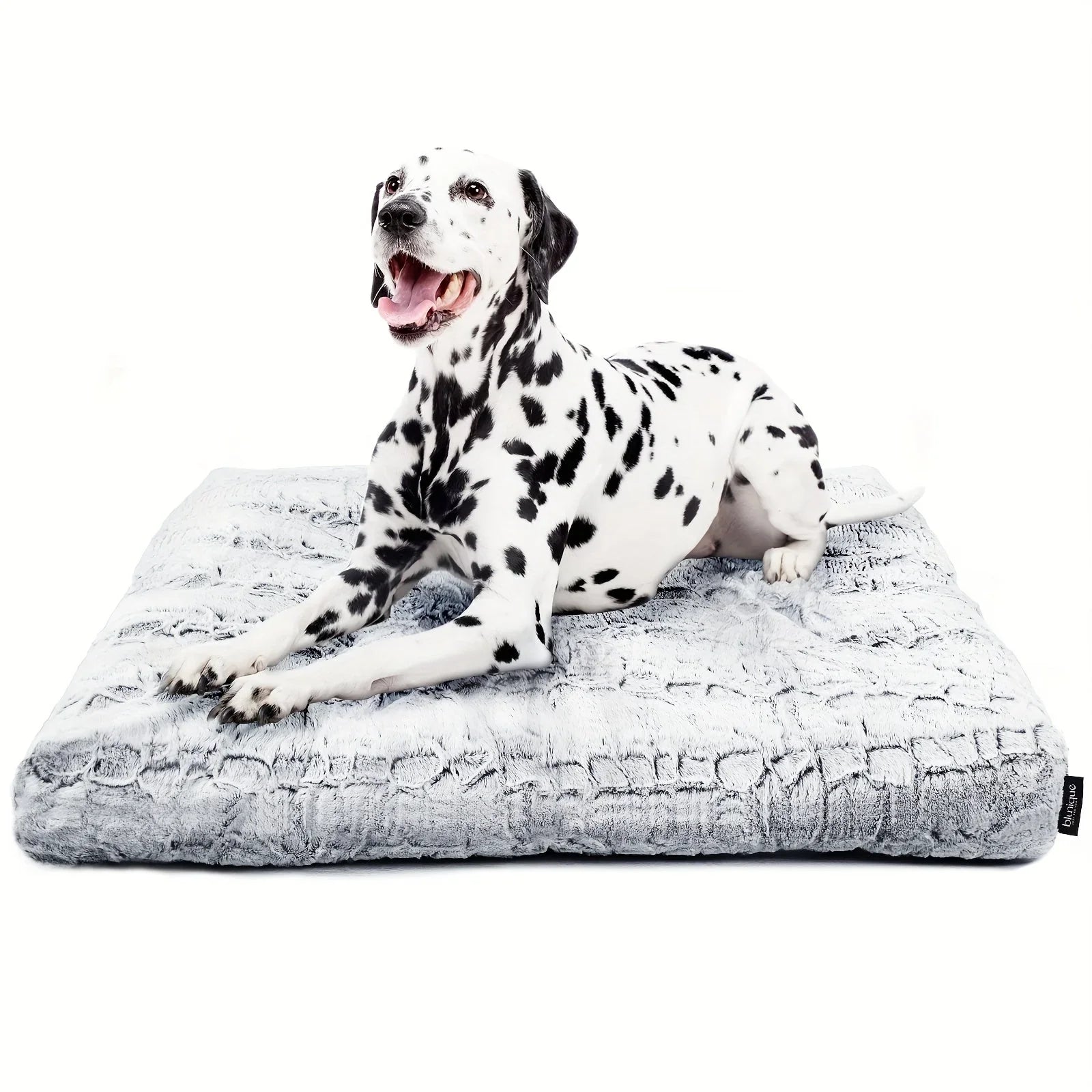 Blunique Dog Bed for Medium and Large Dogs, Gray Pet Beds Rectangle, High Quality Washable, Calming... - House Of Avana