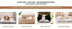 Blunique Dog Bed for Medium and Large Dogs, Gray Pet Beds Rectangle, High Quality Washable, Calming... - House Of Avana
