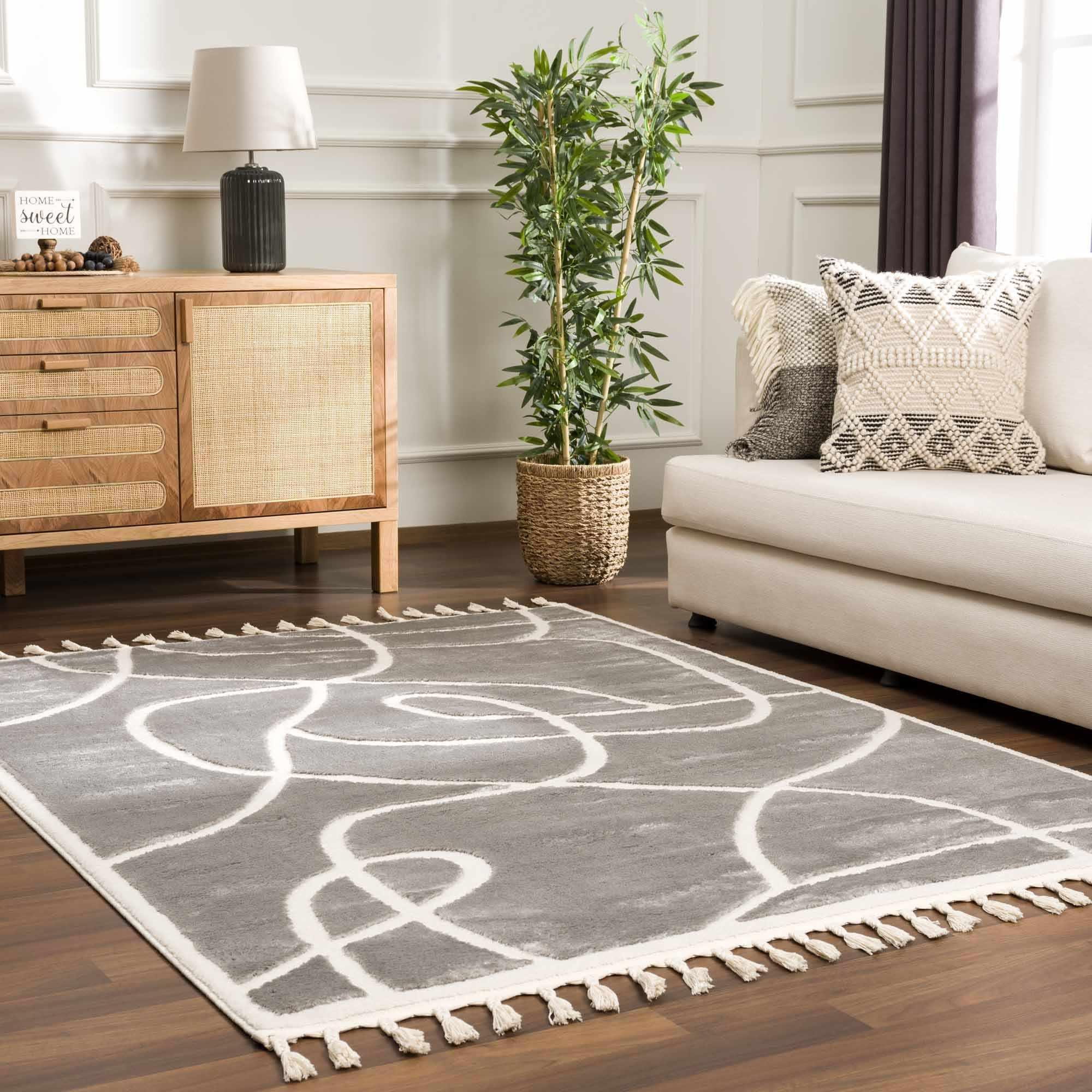 Azana Gray Area Rug - House Of Avana