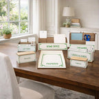 Green & White Desktop Organizer, Choose Your Style Decor Steals