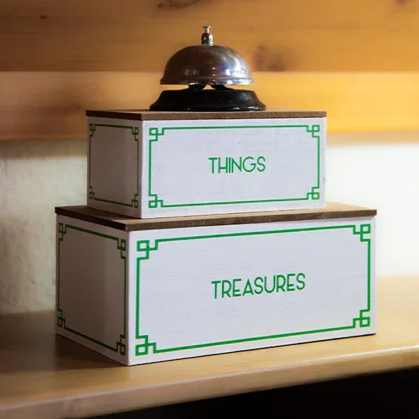 Green & White Desktop Organizer, Choose Your Style Decor Steals