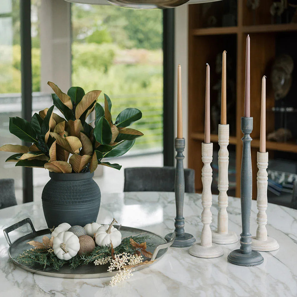 36" Faux Green Magnolia Leaf Stem - House Of Avana