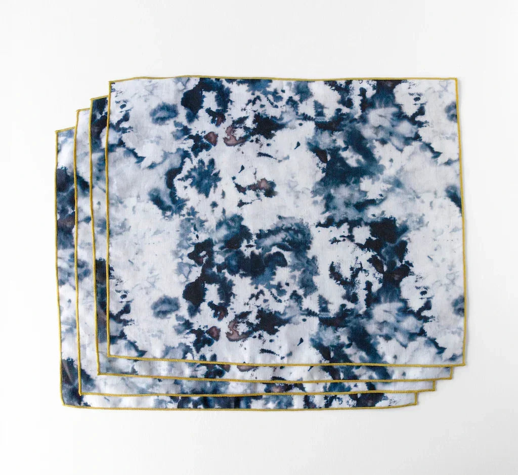 Grey Marble Placemat www.goldie-home.com