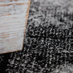 Grey White Area Rug Modern Design with Abstract Paint Effect RugYourHome