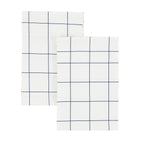 Grid Printed Cotton Percale Pillowcases Mélange Home