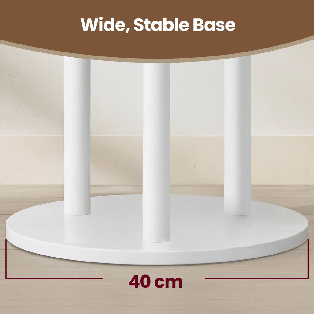 Freestanding Coat Rack Stand, Coat Tree with 11 Hooks, 3 Shelves, 4 Removable Wheels, for Hallway, Bedroom, Living Room House Of Avana