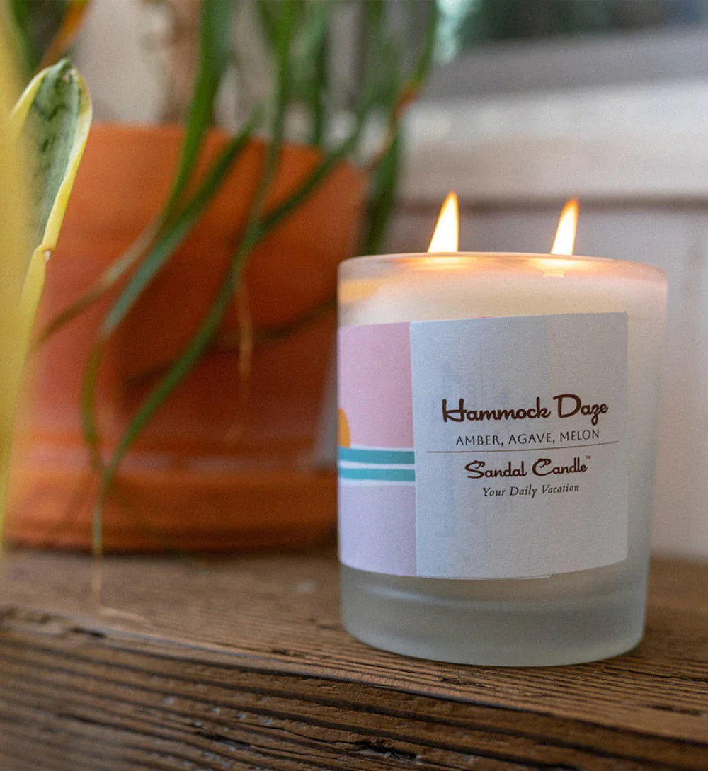 Hammock Daze Sandal Candle