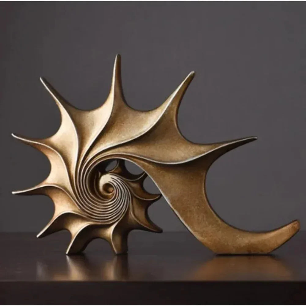 Sea Snail Conch Sculpture - House Of Avana