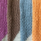 Hand-Knitted Merino Wool Heart Throw Blanket Kanju Interiors
