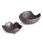 Hand-Sculpted Bronze Decorative Bowls (Set of 2) Vintage Shopper