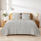 Hand Stitched Block Print Kantha Coverlets Mélange Home