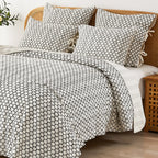 Hand Stitched Block Print Kantha Coverlets Mélange Home