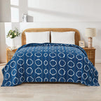 Hand Stitched Block Print Kantha Coverlets Mélange Home