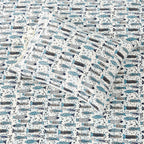 Hand Stitched Block Print Kantha Pillow Sham Pairs Mélange Home