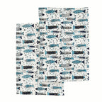 Hand Stitched Block Print Kantha Pillow Sham Pairs Mélange Home