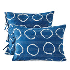 Hand Stitched Block Print Kantha Pillow Sham Pairs Mélange Home