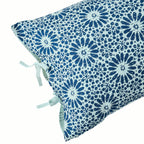Hand Stitched Block Print Kantha Pillow Sham Pairs Mélange Home