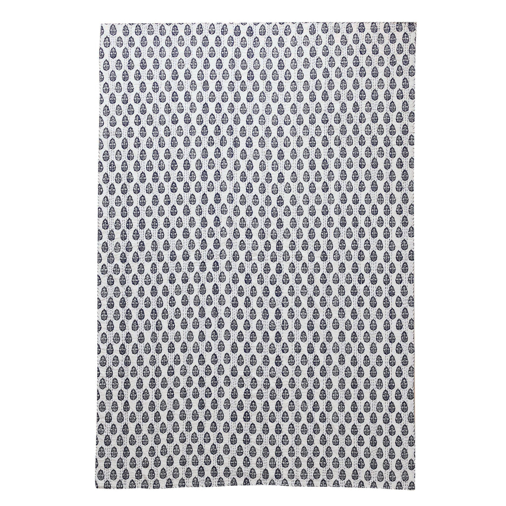 Hand Stitched Block Print Kantha Throws Mélange Home