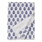 Hand Stitched Block Print Kantha Throws Mélange Home