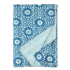 Hand Stitched Block Print Kantha Throws Mélange Home