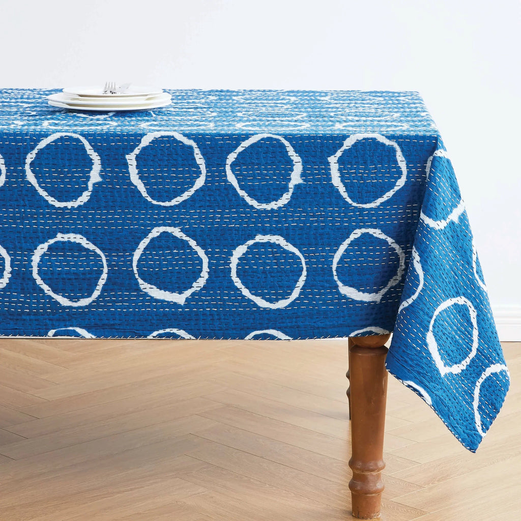 Hand Stitched Block Print Kantha Throws Mélange Home