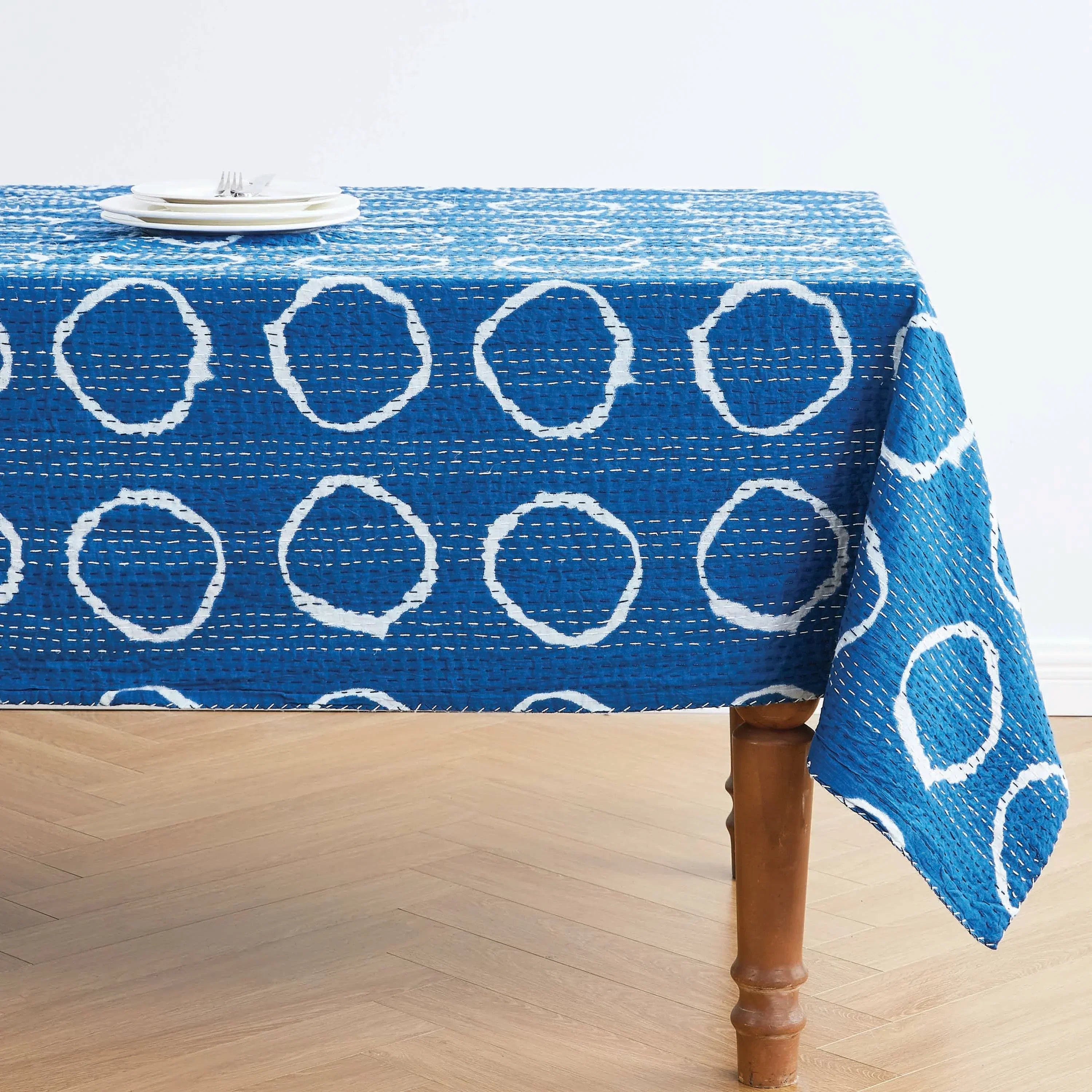 Hand Stitched Block Print Kantha Throws Mélange Home