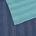 Hand Stitched Reversible Kantha Coverlets Mélange Home