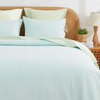 Hand Stitched Reversible Kantha Coverlets Mélange Home