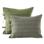 Hand Stitched Reversible Kantha Pillow Sham Pairs Mélange Home