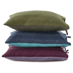 Hand Stitched Reversible Kantha Pillow Sham Pairs Mélange Home