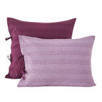 Hand Stitched Reversible Kantha Pillow Sham Pairs Mélange Home